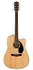 Fender CD-60SCE Natural Гитара электроакустическая.-0