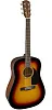 Fender CD-60 Sunburst Гитара акустическая.-1