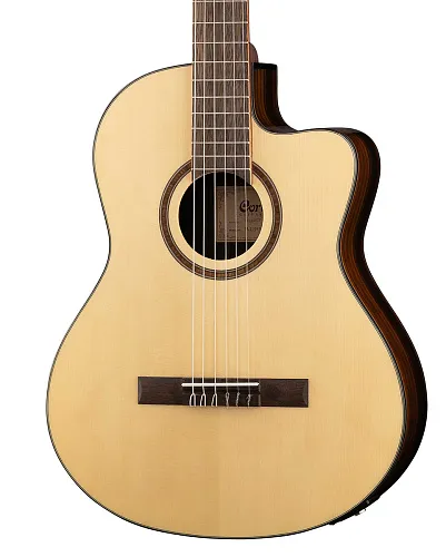 Cort AC160CF-NAT Классическая гитара со звукоснимателем.