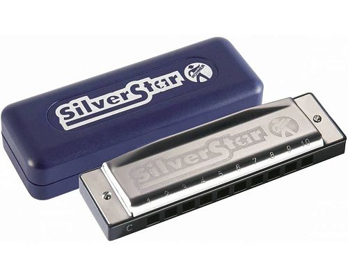 Hohner Silver Star 504/20 E Губная гармошка.