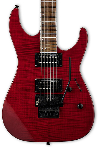 ESP LTD M-200 FM See Thru Red Электрогитара.